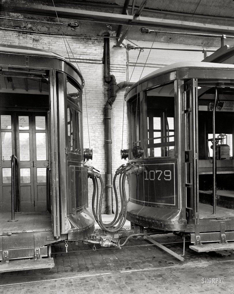 Washington, D.C., circa 1921. "Washington Railway &amp; Electric Co." Harris &amp; Ewing Collection glass negative. View full size.
