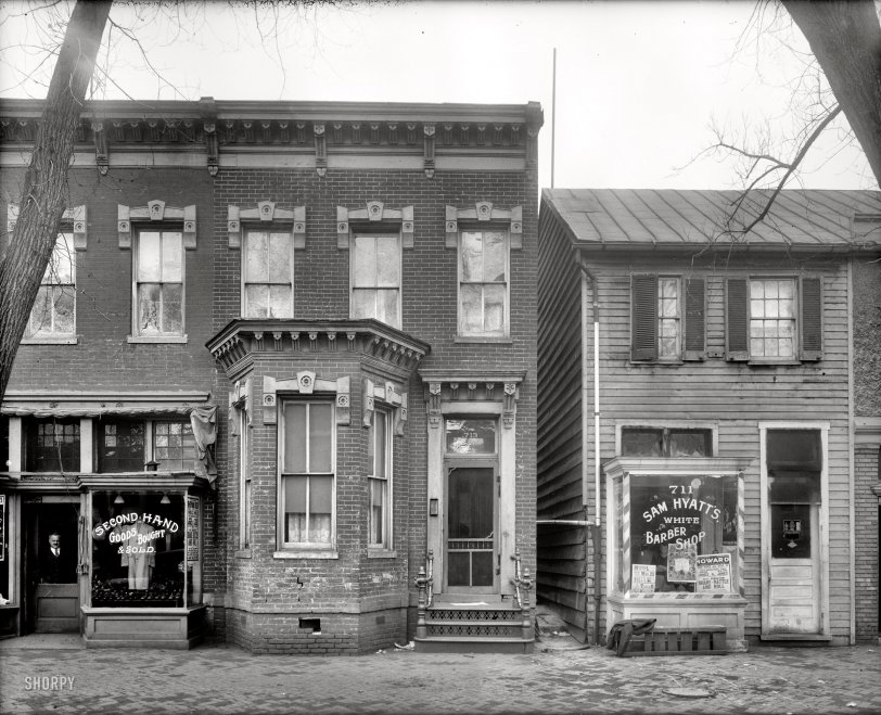 Sam's White Barber Shop: 1927