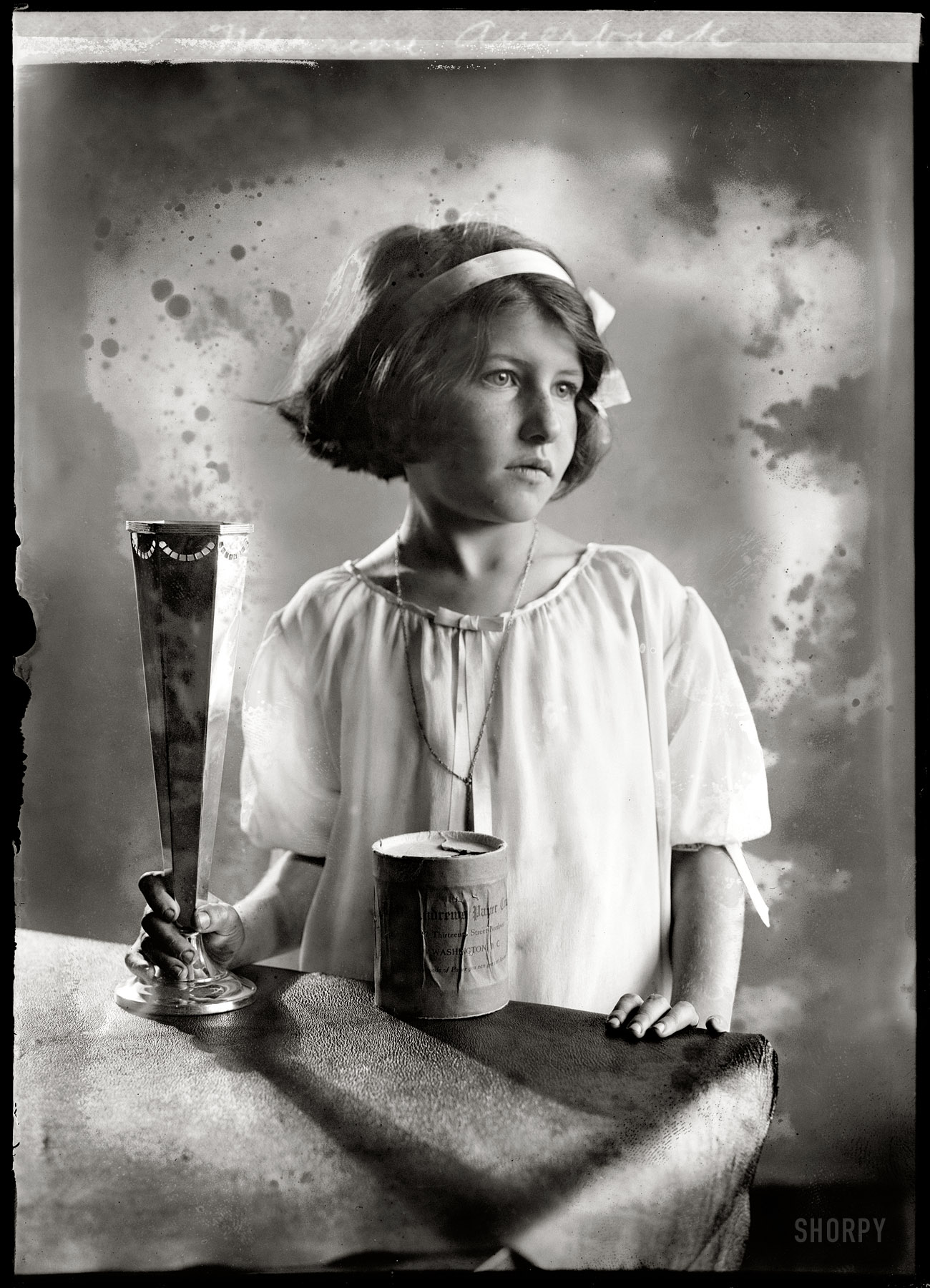 Washington, D.C., circa 1924. "Miriam Auerbach." National Photo Company Collection glass negative. View full size.