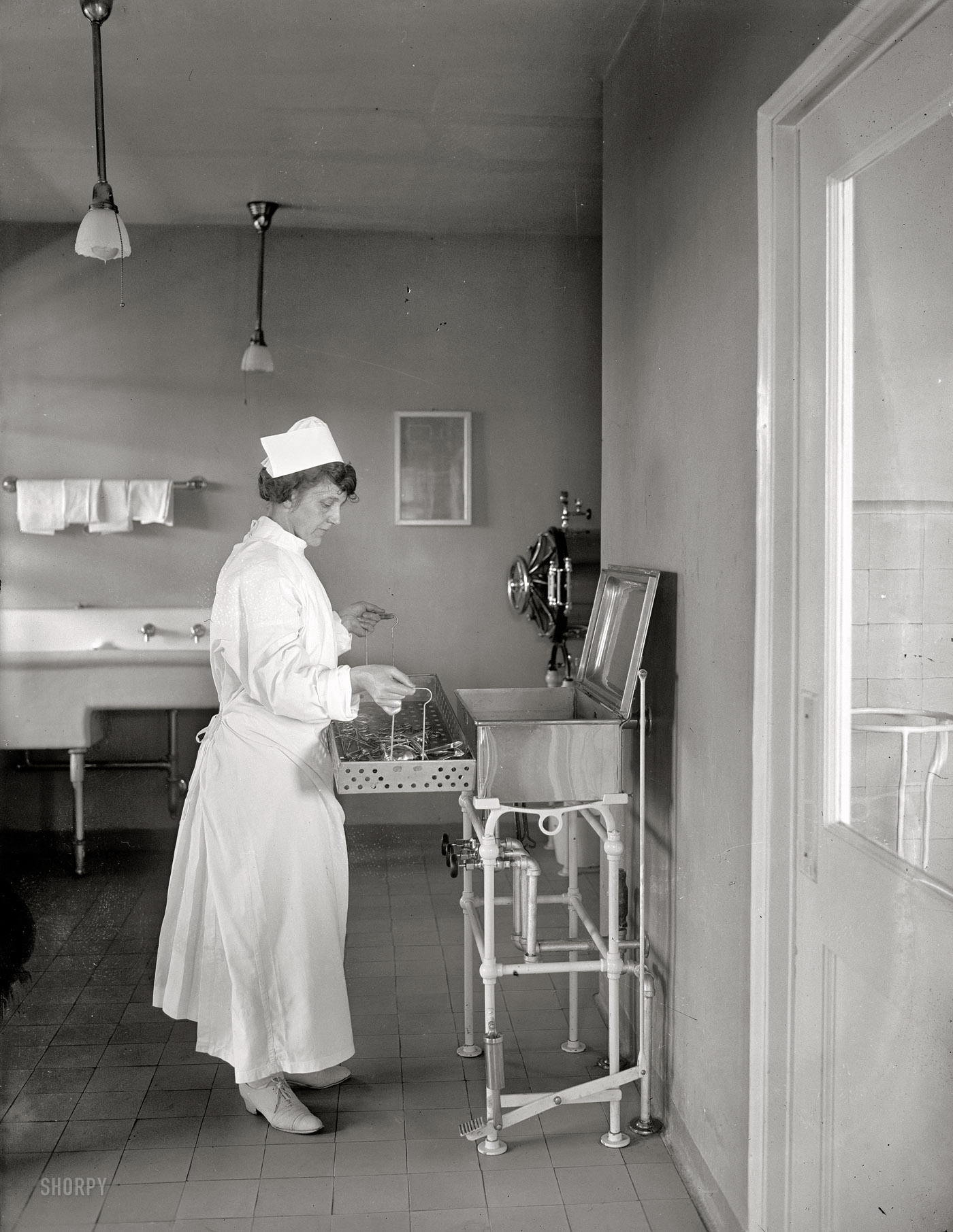 "Nurse, 1922." National Photo Co. Collection glass negative. View full size.