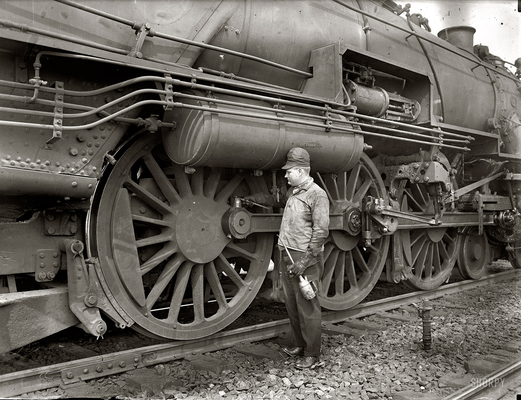 Washington, D.C., June 1924. "Congressman John C. Schafer of Wisconsin." Who seems to have been something of a railfan. National Photo Co. View full size.
