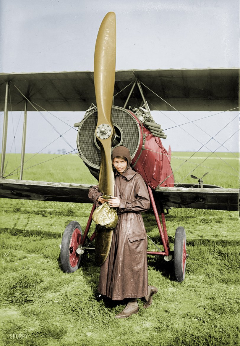 This is a colorized version of Propellerhead: 1918. View full size.
