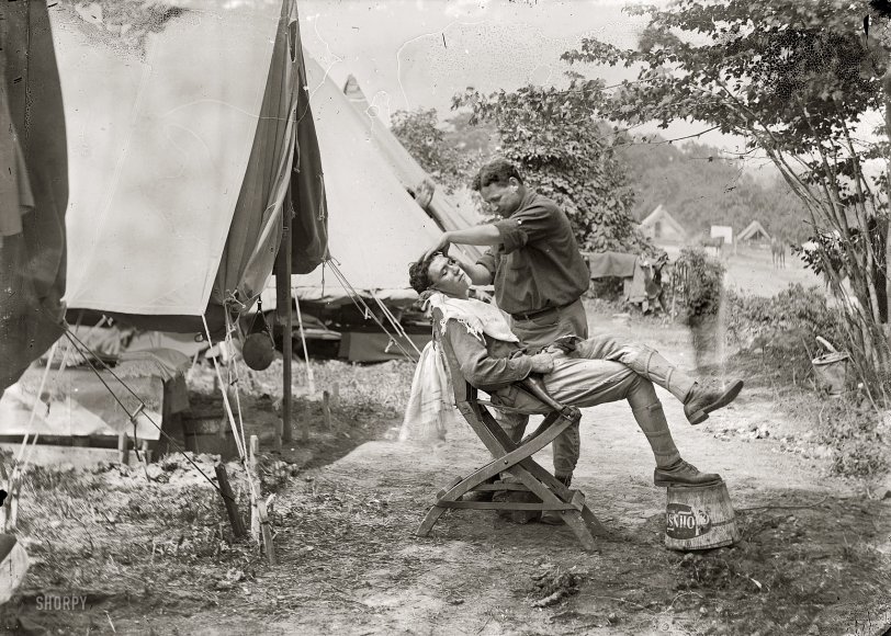 Photo of: A Close Shave: 1914 -- 