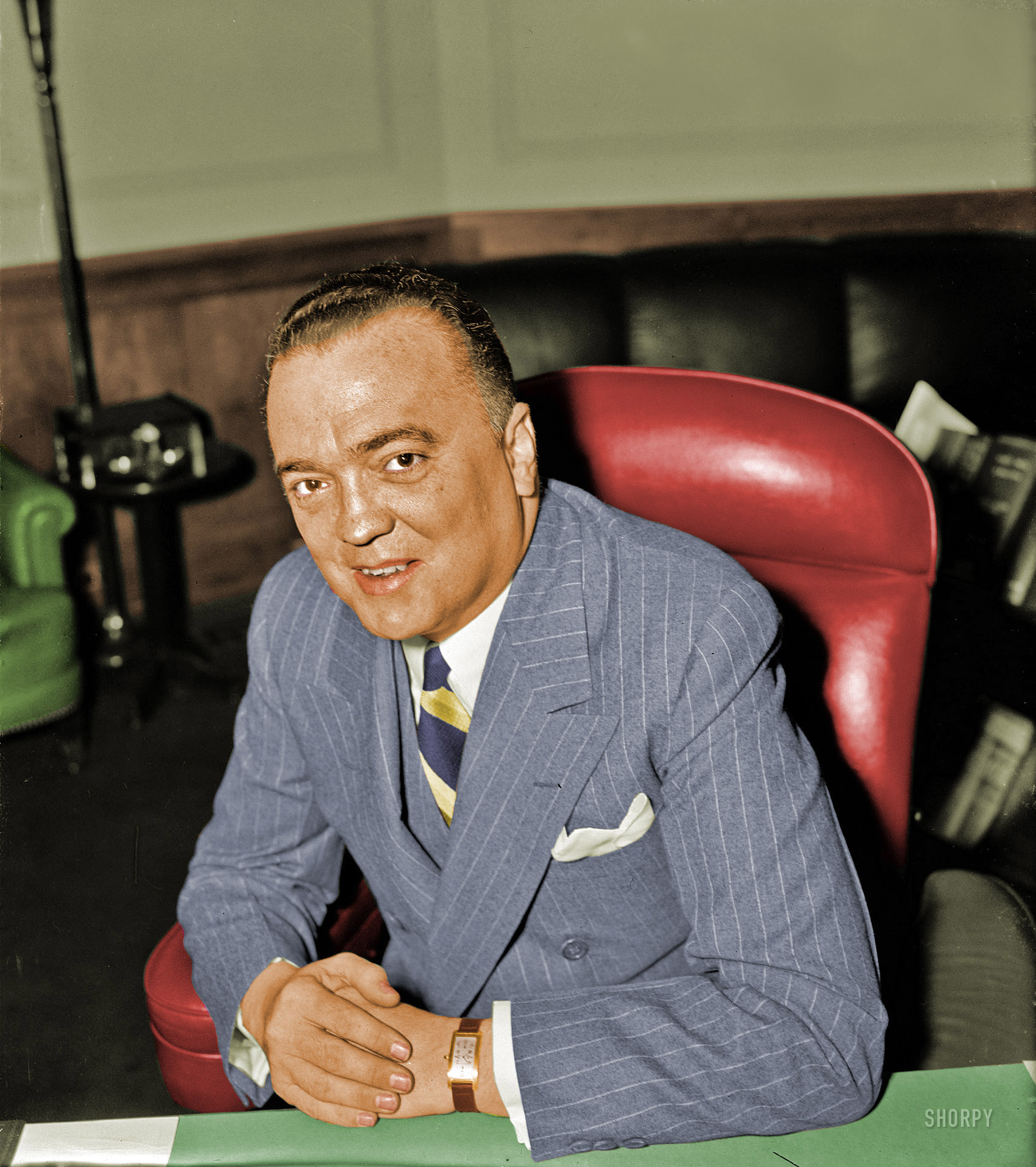 This is a colorized version of G-Man: 1940. View full size.
