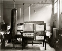 Circa 1920. "Stove. Standard Engraving Co." Continuing the Shorpy Cavalcade of Iron Age Kitchen Equipment. National Photo glass negative. View full size.