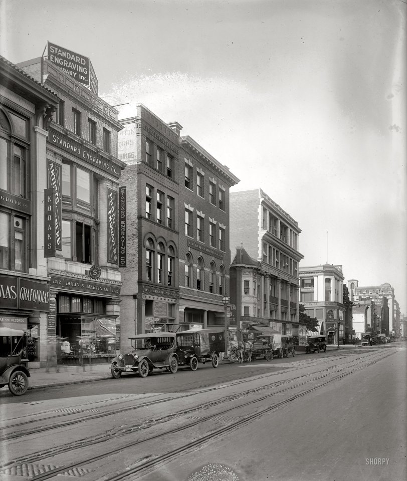 Photo of: G Street: 1920 -- Washington, D.C., circa 1920. 