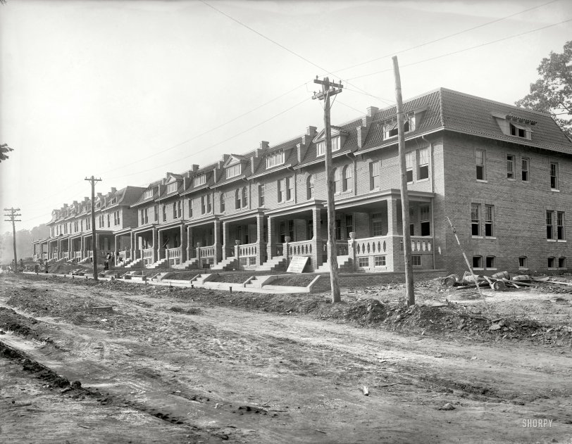 Washington, D.C., real estate circa 1920. "16th Street Northwest and Webster, south side." National Photo Company Collection glass negative. View full size.
