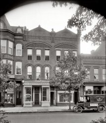 Washington, D.C., circa 1920. "229-31 Pennsylvania Avenue S.E." Capital Cleaners & Dyers in its new home. National Photo glass negative. View full size.