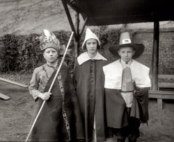 Washington, D.C. "Force School Pilgrim Day group, 1920." View full size. National Photo Company Collection glass negative, Library of Congress.