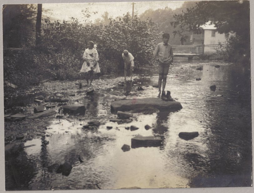 Tumbling Run, Shenandoah Area, circa 1910. Schuylkill County, Pennsylvania. 