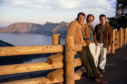 The Hair Brothers at Crater Lake: 1975
