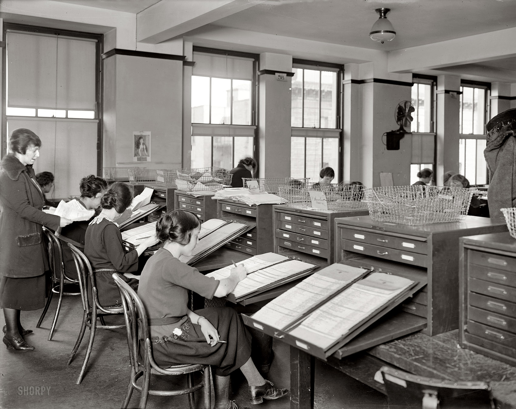Washington, D.C., circa 1921. "Acme Card System Co." The first of several visits we'll be making. National Photo Co. Collection glass negative. View full size.