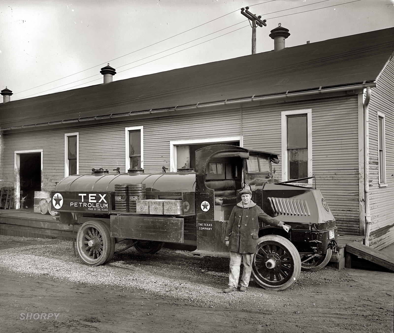 Washington, D.C., circa 1925. "Texas Co. Ace truck." View full size. National Photo Company Collection glass negative.