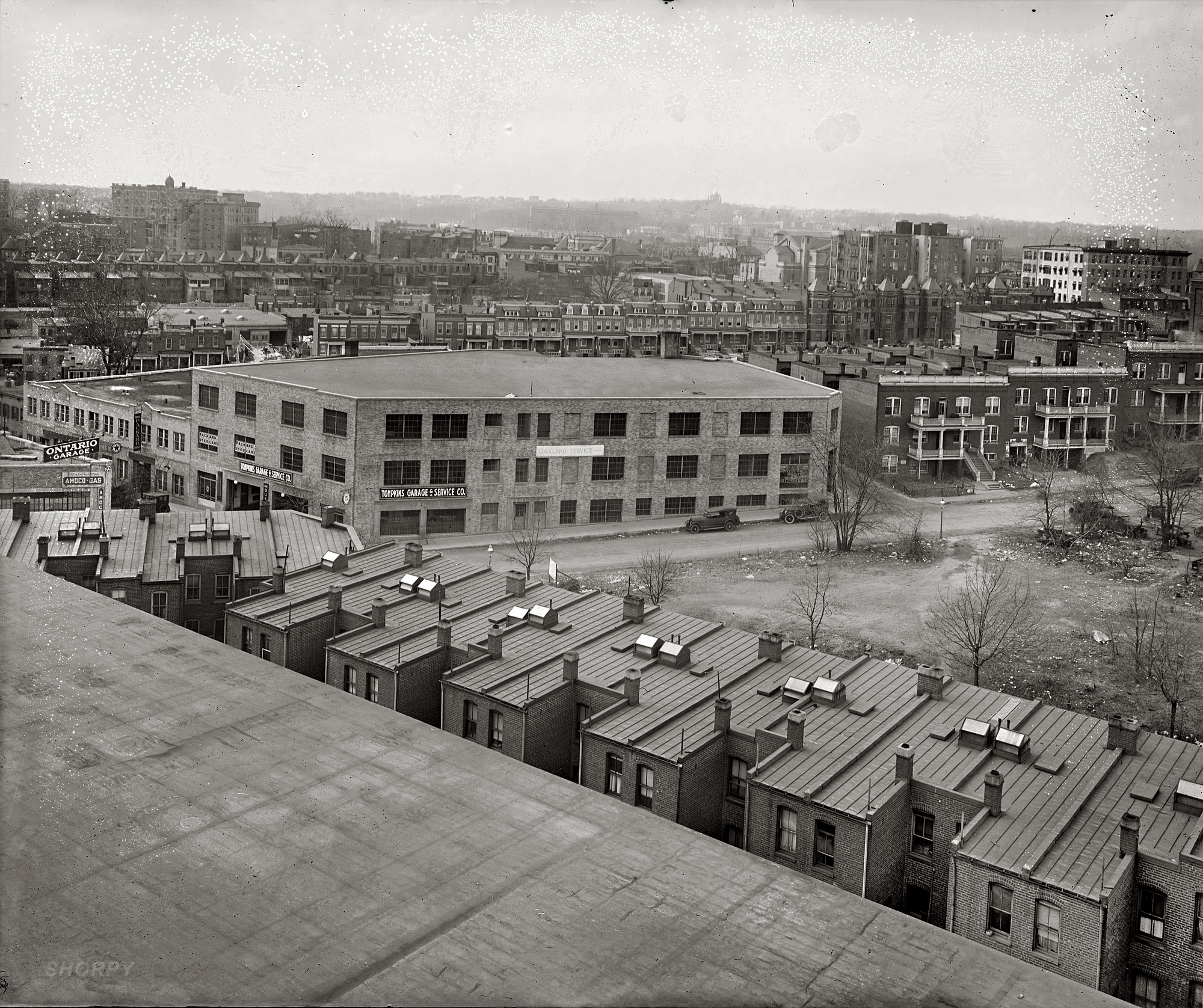 Washington, D.C., circa 1926. "Toward St. Albans from 2400 16th Street." National Photo Company Collection glass negative. View full size.