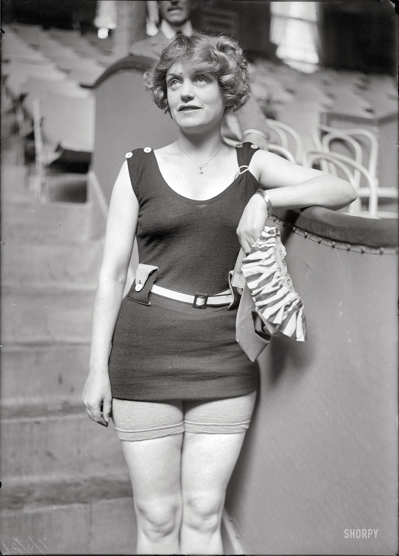 New York, July 5, 1921. "Joan Broadhurst." One of the players in "The Broadway Whirl," a musical comedy revue at the Times Square Theatre. View full size.