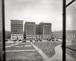 Washington, D.C., circa 1924. "Potomac Park Apartments, 21st and C Streets N.W." National Photo Company Collection glass negative. View full size.