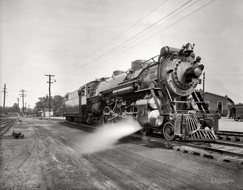 Washington, D.C., or vicinity circa 1926. "Southern R.R. Co. Crescent Locomotive 1396." View full size. National Photo Company Collection glass negative.
