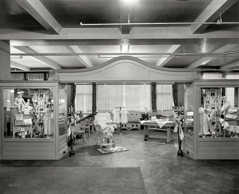 Washington, D.C. "Woodward &amp; Lothrop Children's Dept., 1927." The latest in our series of vaguely unsettling retail displays. National Photo. View full size.
