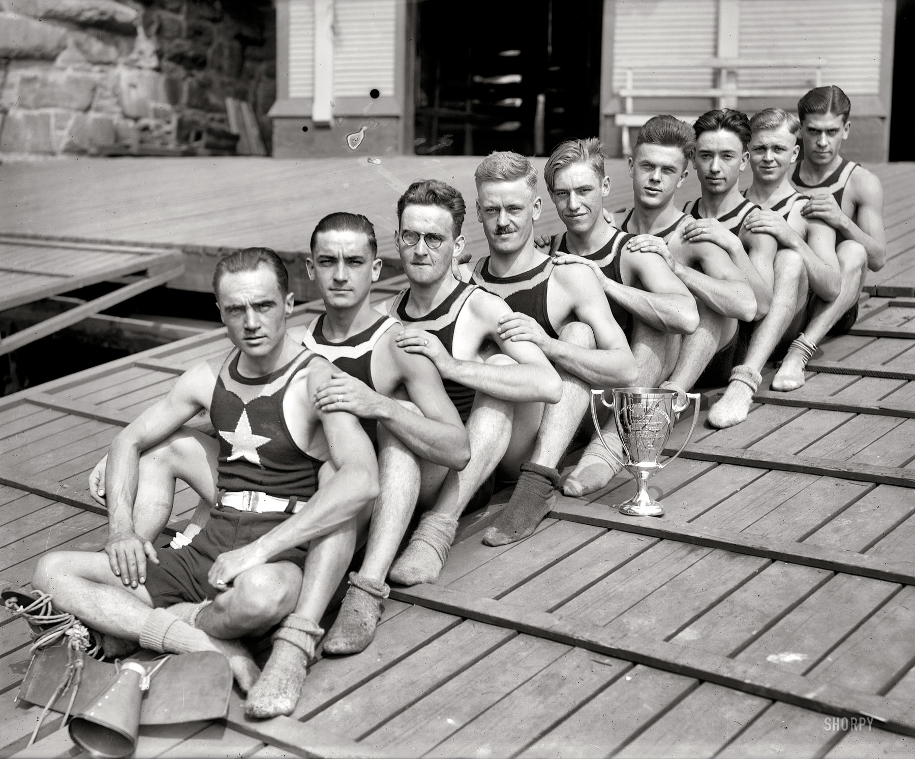 Sept. 20, 1919. "Potomac Boat Club eight." National Photo Co. View full size.