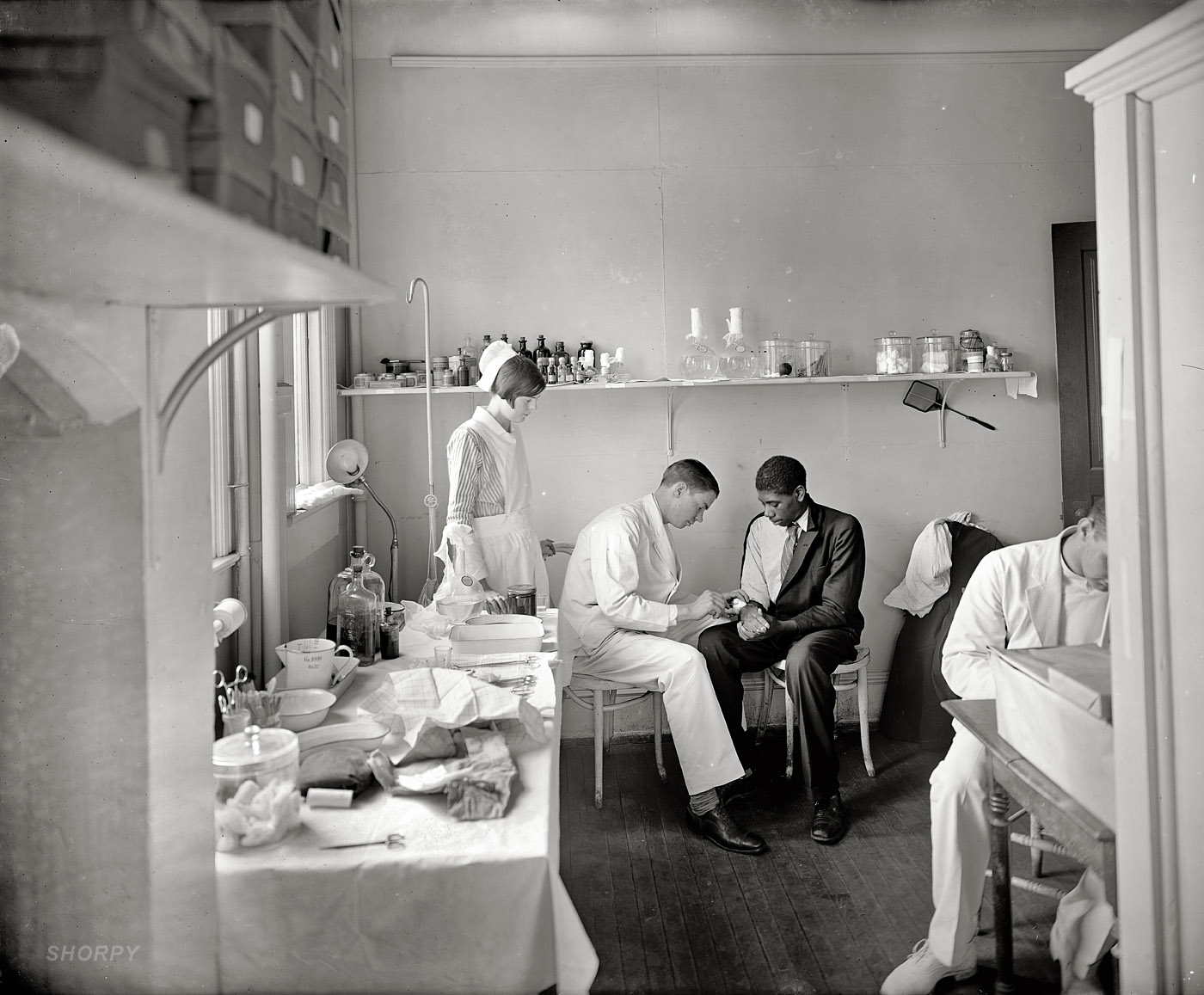 "Garfield Hospital, Washington" circa 1924. View full size. National Photo Co.