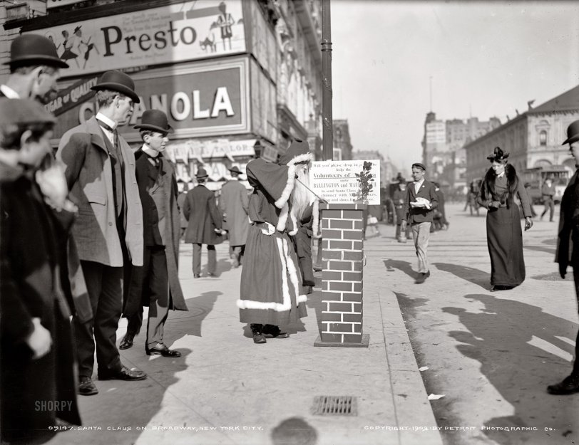 Broadway Santa: 1902