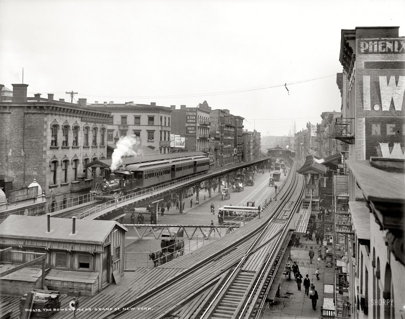 The Bowery: 1900