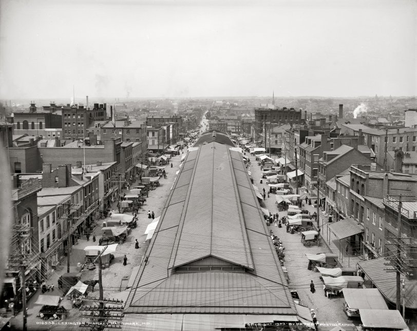 Lexington Market: 1903