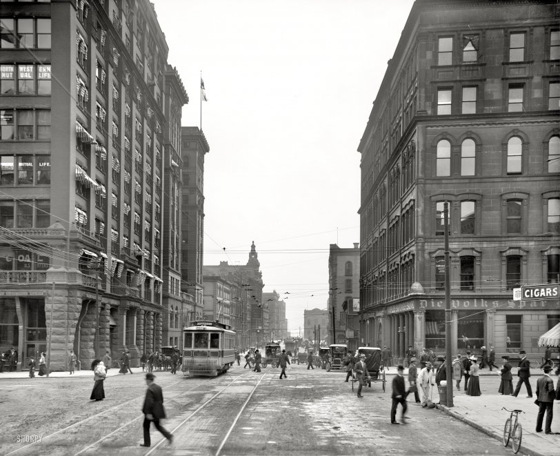 The Busy Corner: 1906