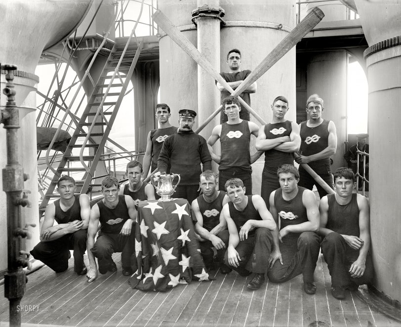 Navy Oarsmen: 1896