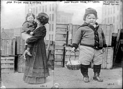 John Wilson Webb, in Pittsburgh, weighs 120 lbs at 34 months.  April 17, 1909. From the George Grantham Bain Collection. View full size.