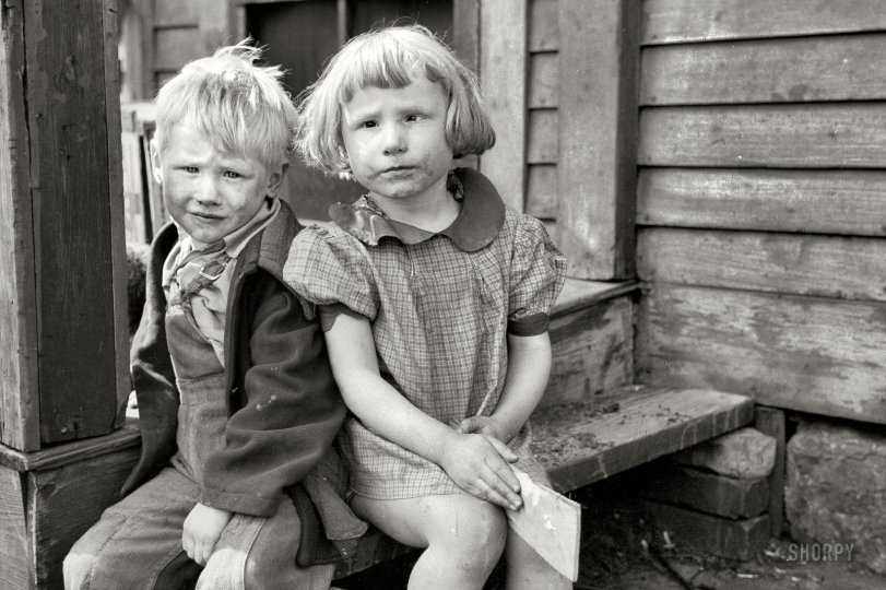 Photo of: Slum Kids: 1940 -- 