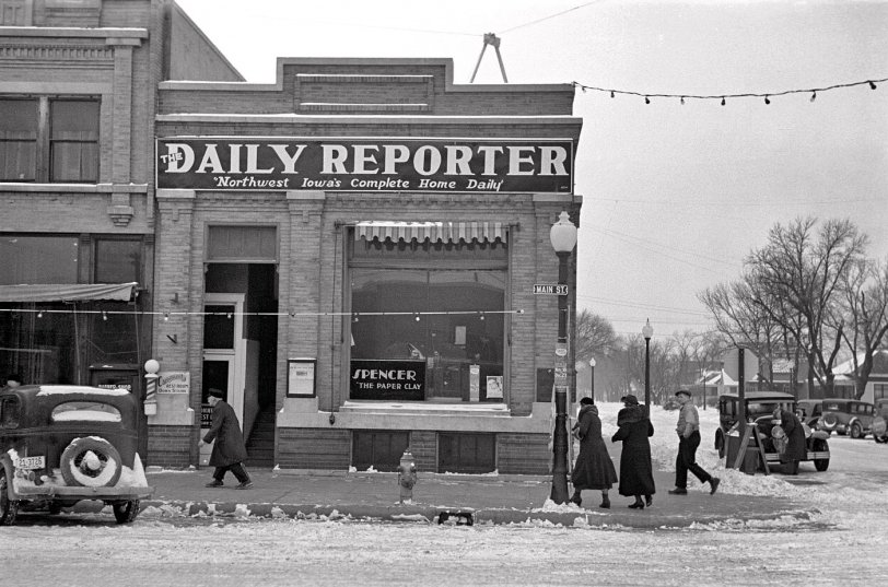 Photo of: Spencer Daily Reporter: 1936 -- 