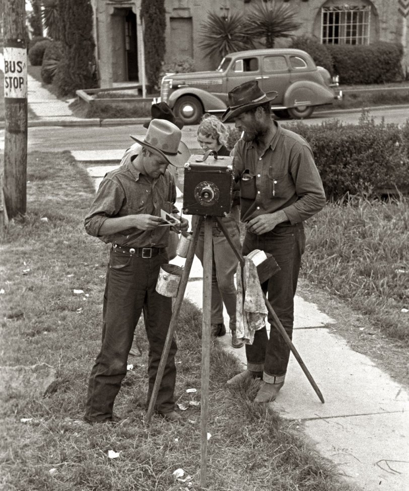 Photo of: Tintype Cowboy: 1939 -- 