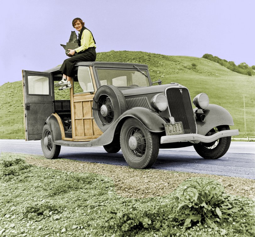 This is a colorized version of Dorothea Lange: 1936. View full size.
