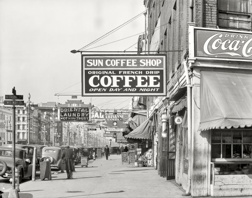 Sun Coffee Shop: 1935