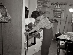 Coaling the Stove: 1942