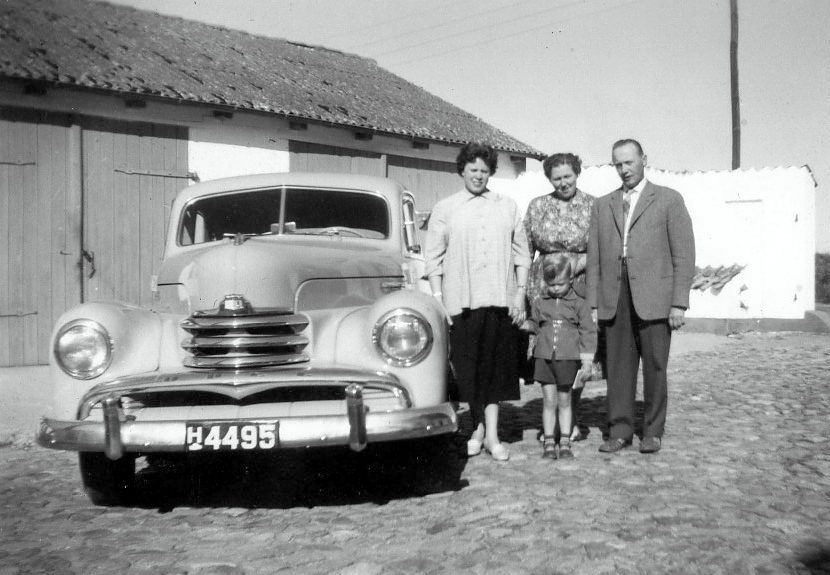 Around 1960 at Aaside Andelsmejeri, Snesere, Zealand, Denmark.