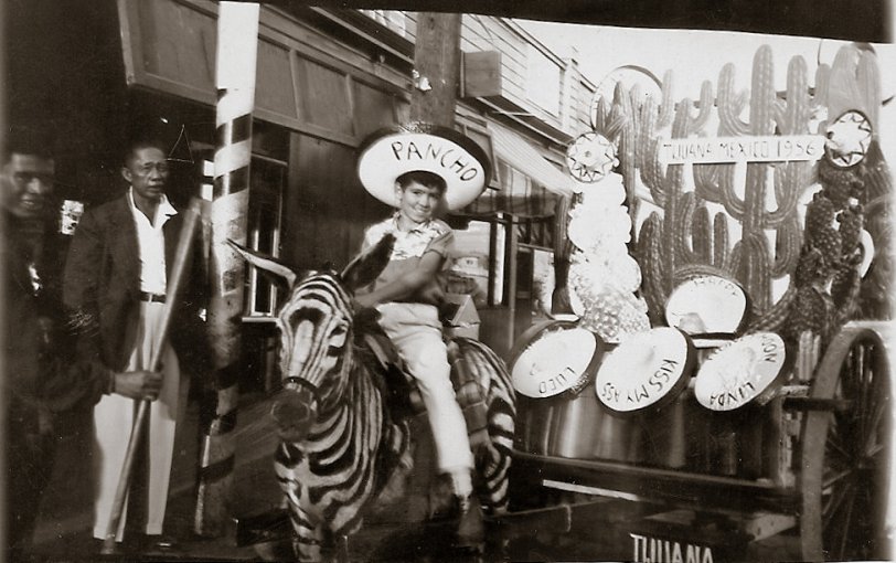 Alfonso R. Salcido in Tijuana, Mexico, in 1950. View full size.
