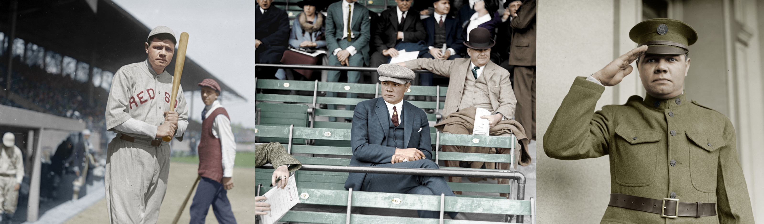 Babe Ruth - Dressed For The Occasion. Library of Congress Photos  1919 - 1924. View full size.
