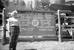 My wife, Barbara, again at Big Bear, California 1950. View full size.
(ShorpyBlog, Member Gallery)