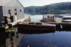 I took this in Clayton, New York in 1974. It was about 40 years old at the time. I guess the fresh water of the St. Lawrence River preserved it!Kodakchrome 35mm slide View full size.
(ShorpyBlog, Member Gallery)