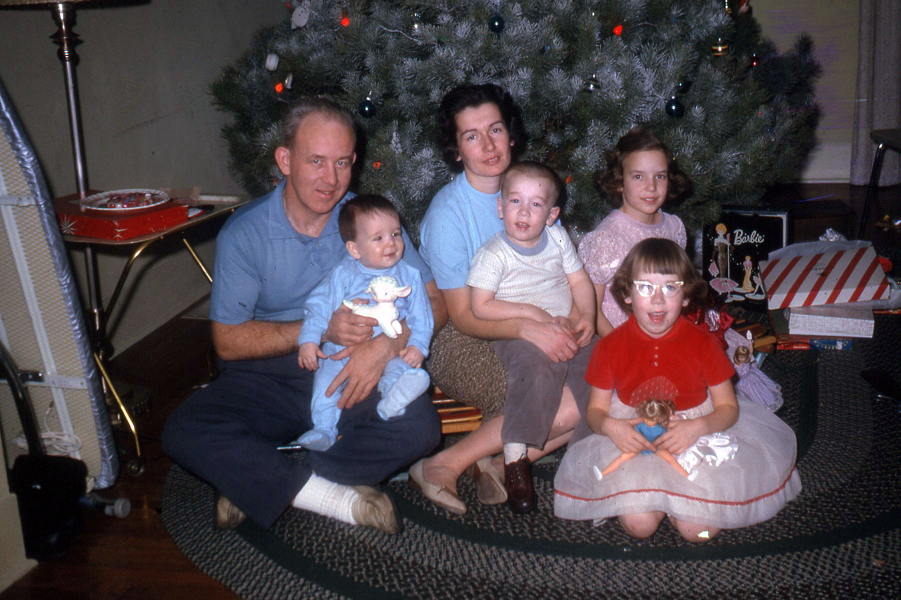 Christmas 1964 in Rochester, Indiana. Kodachrome slide. View full size. [It's Christmas in June (for me, especially) with an exceptional selection of member-submitted color slides. There are even more here. Thanks, Santa! - Dave]