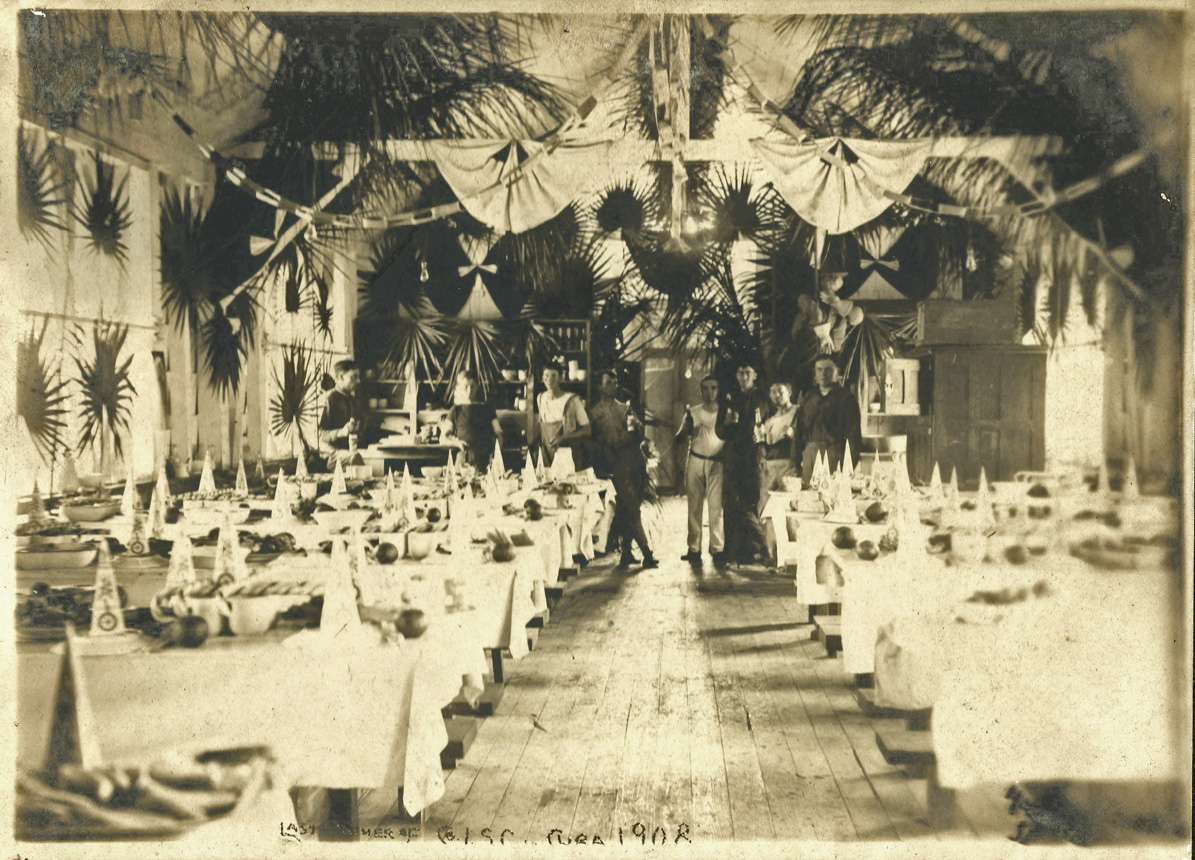 Taken in December 1908. My wife's great-great-uncle was deployed there. View full size.