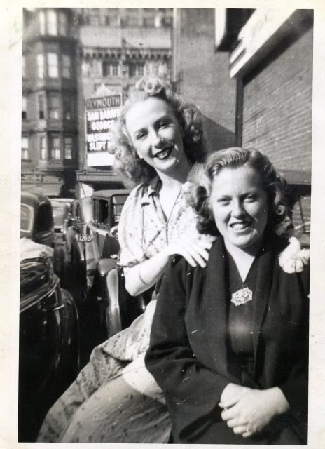 This was taken while the show "Boys and Girls Together" played at the Shubert Theatre in Boston, 1940. Billie was one of the players in the show &amp; Esther was a bit of a groupie. Esther took a number of photos of actors &amp; actresses back in the 40s. I've put together a blog that you might enjoy.
http://estherzidel.blogspot.com/
