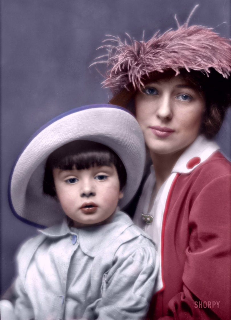Colorized from this Shorpy original. It's hard to believe this picture is really 100 years old. I'm looking forward to seeing a few members alternate takes on this one. View full size.
