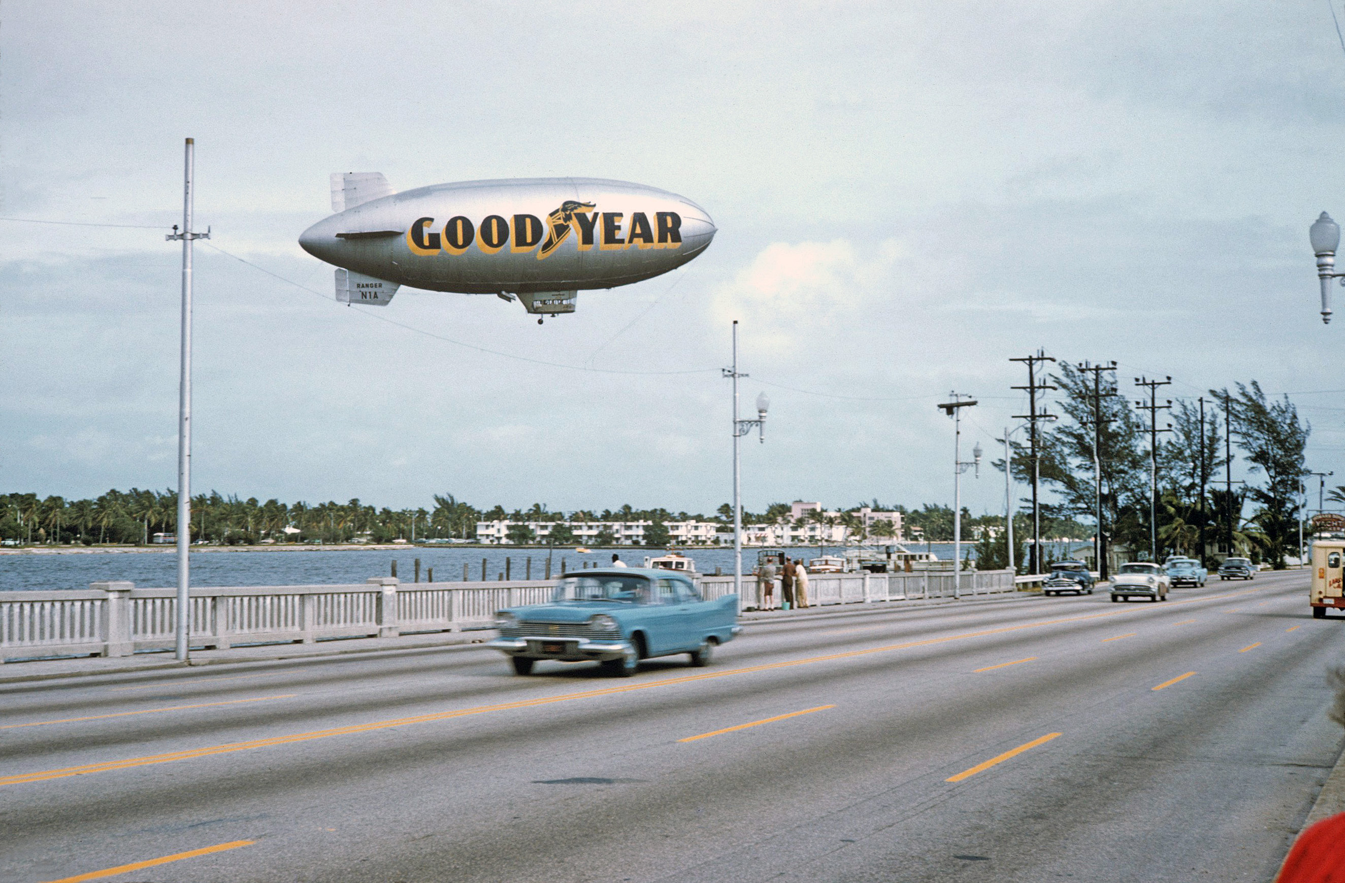 This 35mm Kodachrome slide was taken by my grandfather in the Miami/Miami Beach area around 1956. View full size.