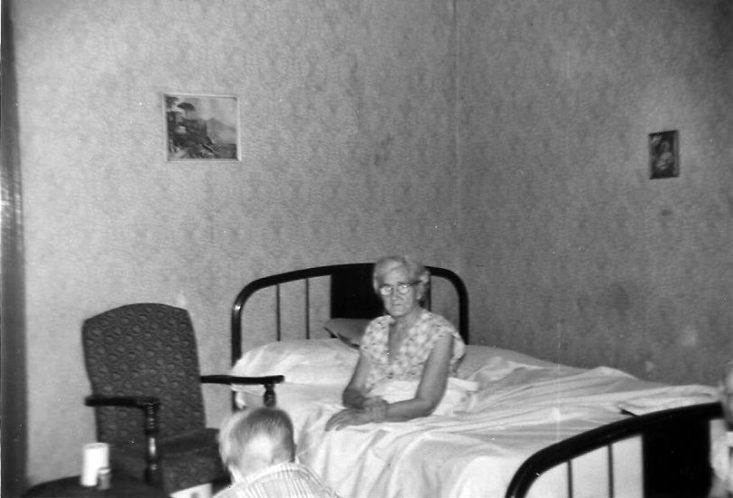 Possible mother of Mattie Louise Spain (LeMay), taken in 1956 at 1211 Martin St. in Nashville, TN. View full size.

