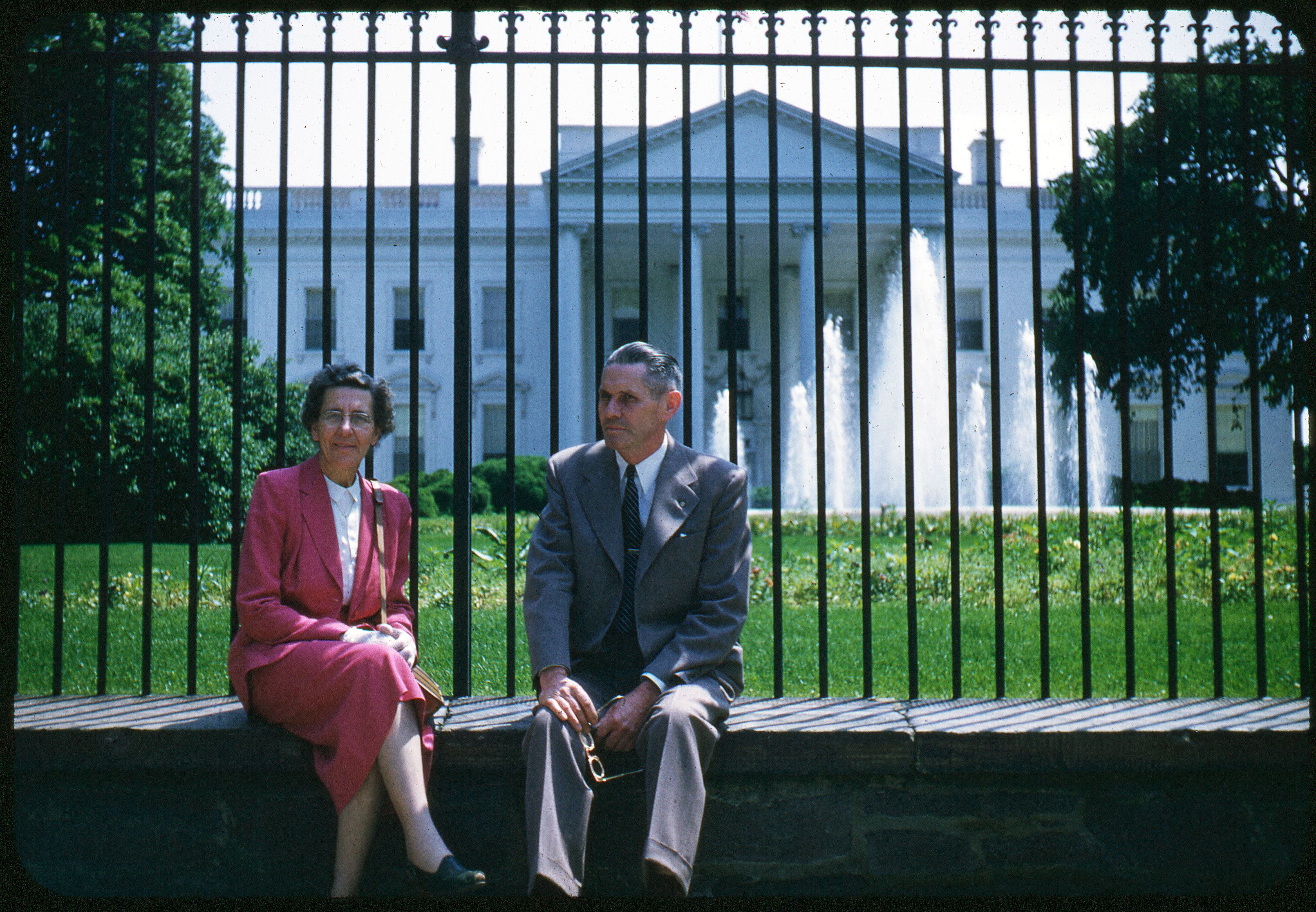 My paternal grandparents visiting Washington, D.C. View full size.