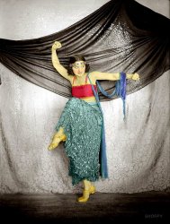 A colorized version of Gypsy Dance.