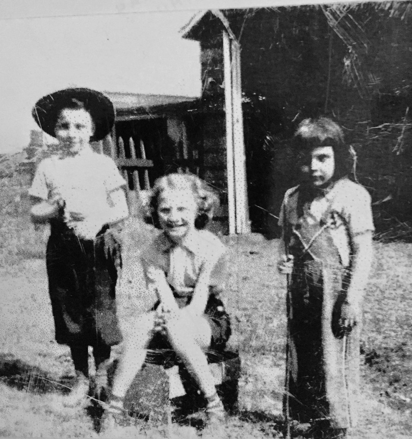 My Uncle Austin, Aunt Tish and my mother (Mary Lou) fending for themselves. Their mother had recently passed away and their father worked long hours. They each went on to have many children, grandchildren and great grandchildren and are still with us to this day.
